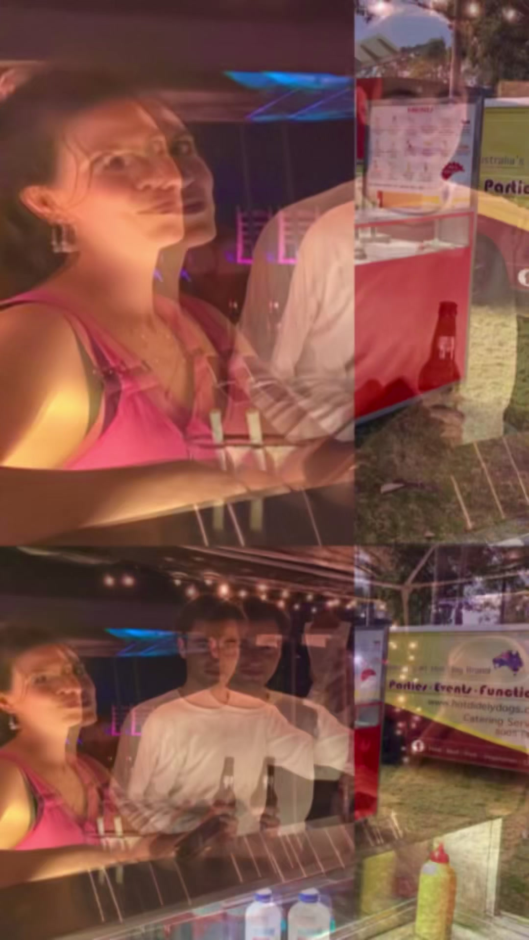 Collage of HDD events, cart setups, and happy customers through the years
